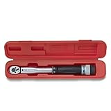 Neiko 03708B 3/8 Drive Adjustable Torque Wrench Chrome Vanadium Steel | 40-250 Inch-Pound | 11.5 Len