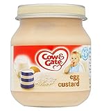 Cow & Gate Egg Custard from 4-6m Onwards 125g (Pack of 2) - 4～6メートル以降の125グラムから牛＆ゲート茶碗蒸し (Cow & Gate)