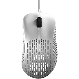 Pulsar Gaming Gears ゲーミングマウス Xlite PXD02 超軽量 48グラム エルゴノミクス 20000 DPI Optical Sensor PAW3370 国内正規品 (マウス単品, White)