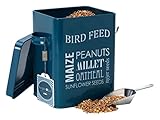 Burgon & Ball Bird Feed Tin GYO/BIRDBLUE Blue