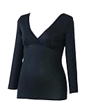 ワコールマタニティ 産前・産後兼用ニットトップ(八分袖) L GY MTR050