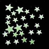 Walplus 22 Glow in Dark Stars Nusery Kids Wall Stickers