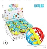ohomr Baby Rattle Toyボール幼児用Teether Baby Safety Hand Shakeベルボトルパズルおもちゃ安全非毒性環境にギフトマルチカラー