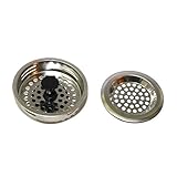 2個ステンレススチールKitchen Sink Strainer and Stopper Set 3 "直径 – 耐久性
