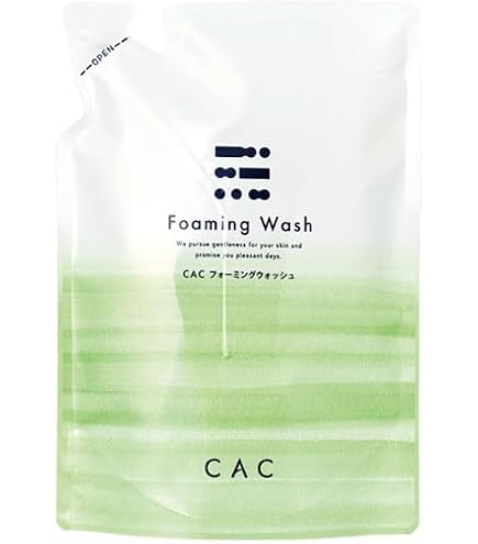 ＣＡＣ化粧品　フォーミングウォッシュ レフィル　6袋 詰め替え用 cac Amazon | CAC フォーミングウォッシュ 400ml （詰め替え用） 6個セット