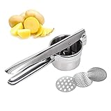 ポテトマッシャー ポテトライサー 手動式 絞り器 ハンドジューサー フルーツ野菜ジューサー 3〜5労働日に配送済み