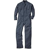 つなぎ　9000　オーバーオール　続き服　長袖　21カラー (L, チャコールグレー)