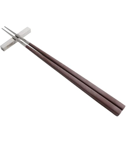Amazon｜Cutipol（クチポール）GOAブラウンシルバー 箸+箸置きセット