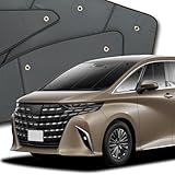 【10年使える品質へ】 趣味職人 プライバシー サンシェード 車 新型 アルファード 40系 ヴェルファイア 40系 フロント 専用 カーテン 車中泊 グッズ 対応 『01s-a074-fu』
