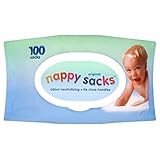 Poly-Lina Nappy Sacks (100 per pack) ポリリナのおむつ袋（パックあたり100 ）