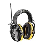 Relax 264-45002 NRR 24 Electronic Ear Muff with Headband Adjustment and AM/FM Radio, Large by Unknow