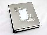 Skyway Keepsake Baby Photo Picture Frame Album Silver - Engravable by Skyway Products
