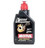 MOTUL(モチュール) GEAR COMPETITION (ギア コンペティション) 75W140 100%化学合成ギアオイル[正規品] 1L 13103111