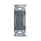 スガツネ工業 埋込ダブルコンセント ソリッドグレー PXP-J-JECBN55-SG