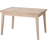 便利グッズ 日用品雑貨 伸長式ダイニングテーブル 【コパン】 長方形 木製(天然木) CPN-118NA ナチュラル