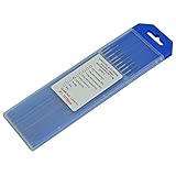 TIG電極棒 タングステン WC20 灰色 セリウム2% 入り 1.0mm x 150mm 10本