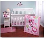 Disney - Minnie Sitting Pretty 3 piece Crib Bedding Set by Disney