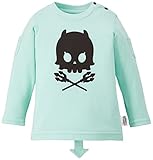 MONICA BABY BLUE キッズ ロンT スカル モニカスカル定番ロンTEE  100サイズ ライトグリーン コットン 2131404019 2131404019-1