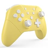 Switchコントローラー、無線Switch ProコントローラーにはTURBOエンジン機能、ジャイロセンサー、HD振動、マクロボタンが後ろを搭載して、Nintendo Switch/Switch Lite/Switch OLED本体に対応し、PC/IOS/Androidに対応しています（黒赤）