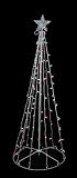 Sienna Red and Green LED Lighted Outdoor Twinkling Christmas Tree Yard Art Decoration, 5' by Sienna
