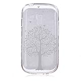 UNEXTATI Galaxy S3 Mini 用 ケース 耐衝撃 高品質 TPU ハード カバー 超薄型ケース 全面保護 脱着簡単 クリア 透明 Samsung Galaxy S3 Miniカバー 