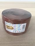 手芸用PPバンド こげ茶 信越工業製 手芸用 PPバンド 小巻 15mm×100m