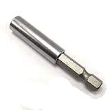 1ピース60ミリメートル電源大工attachmen六角セルフロッククイックリリース電動ドライバービットホルダー延長ハンドツールのための車-60mm