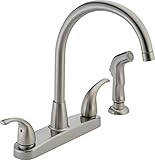 Peerless P299578LF-SS Choice Two Handle Kitchen Faucet, Stainless Steel [並行輸入品]