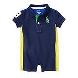 ラルフローレンの子供服　POLO　RALPHLAUREN　ベビー　ビックポニー　カバーオール　ロンパース　男の子　７５ｃｍ [並行輸入品]