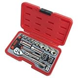 H＆H ソケットレンチセット/作業工具 【23個入り】 差込角：9.5mm H-3023 3/8 [簡易パッケージ品]