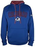 NHL Colorado Avalanche NHLフード付きプルオーバー、Xラージ、ダークブルー