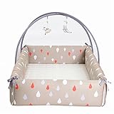 MaMing Bumper Bed Loina バンパーベッド 赤ちゃん ベビーベッド オーガニックバンパーベッド 安全なマットレス 超大型バンパーベッド [並行輸入品]