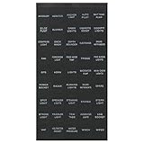 45pcs caravan marine boat instrument switch circuit panel