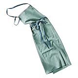 [anyasun] エプロン 首掛け リネン カフェ風 シンプル おしゃれ ナチュラル 北欧 無地 おしりが隠れる ポケット付き 男女兼用