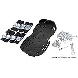 Dolland 芝生 エアレーション ガーデン スパイク 靴 園芸用 芝生穴あけ用 足取り付け ガーデニング シューズ 農業用 芝生通風 農作業 庭の草 金属爪 園芸建設業用 建設業用 組み合わせ 8