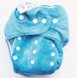 itti bitti（イッティビッティ） ターコイズ オーガニックコットン　布おむつ （カバー＆ライナー付き）