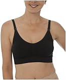 La Leche League Internationalシームレス授乳ブラ( 4321 ) US サイズ: S カラー: ブラック