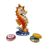 Design Toscano Riding the Waves Seahorse Cast Iron Bottle Opener: Set of Two [並行輸入品]