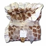 Max Daniel Baby Throw Blanket - Ivory Giraffe by Max Daniel Designs [並行輸入品]
