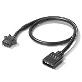 Zdprkqzvz マザーボード 12V 4ピン RGB 5V 3ピン 変換アダプター ケーブル PC コンピューター LED ライト ストリップ ライン 3ピン/4ピン オス メス