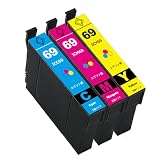 エプソン用IC69インク IC4CL69互換インクカートリッジ (C/M/Y) 3本セット エプソン IC69互換インク 対応機種: PX-045A PX-046A PX-047A PX-105 PX-405A PX-435A PX-436A PX-437A PX-505F PX-535F (増量/残量表示/個別包装)