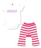 ANAP KIDS ロンパース+モンキーパンツSETUP ホワイト 70