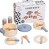 木製キッチンおもちゃセット 木製調理玩具 ままごと キッチン 木製 おもちゃ 木製のモンテッソーリのおもちゃ おままごと キッチンツール ミニ 食器セット キッチンおもちゃをプレイするふりをする ミニ 食器セット 料理セット ごっこ遊び 料理シミュレーションモンテッソーリ教育玩具