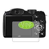 3枚 VacFun フィルム ， 富士フイルム FUJIFILM FinePix デジタルカメラ S2800HD FX-S2800HD 向けの 保護フィルム 液晶保護 フィルム 保護フィルム（非 ガラスフィルム 強化ガラス ガラス ）