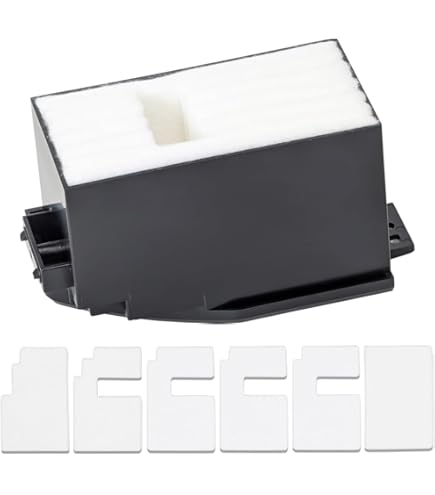 Amazon.co.jp: Ecoink 交換用廃インクパッド トレー付き セット【A