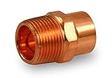 Everflow Supplies ccma0125オスアダプタ継手with C X M接続、1 / 4 "