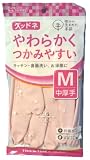 ダンロップ 天然ゴム手袋 グッドネ中厚手 M ピンク