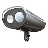 イーサプライ LEDセンサーライト 屋外 ソーラー 充電 防水 防雨 明るい 強力 EEX-LEDSR02