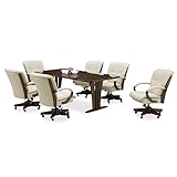 ダイニングテーブルセット ダイニングセット 7点セット 6人掛け 6人用 モダン風