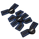 ZTOP 【2018改進版】 EMS腹筋ベルト 筋トレマシン 静音 6種類モード 9段階強度 ...